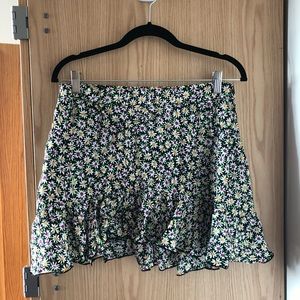 Zara floral skirt